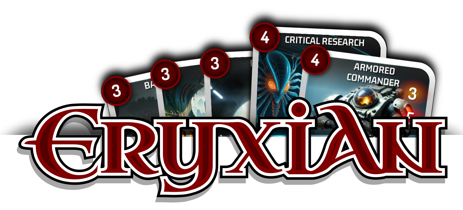 Eryxian Card Game Logo