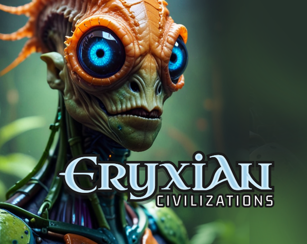 Eryxian Civilizations  Card Game Alien Species Concept Art